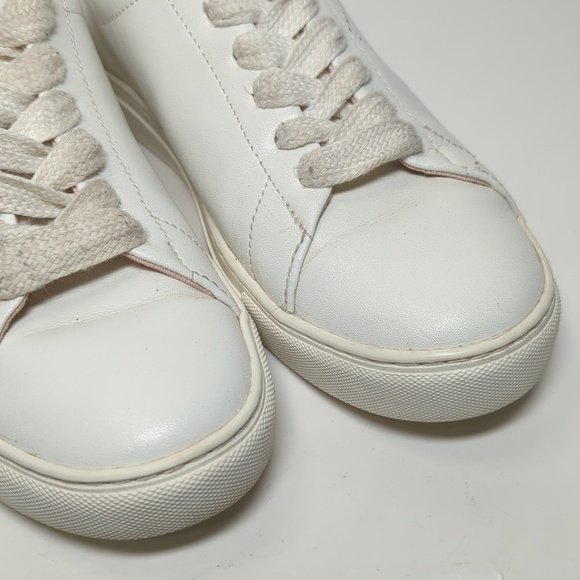 Kate Spade New York Angelise white leather sneakers womans size 8 EU 38.5 - Picture 13 of 16